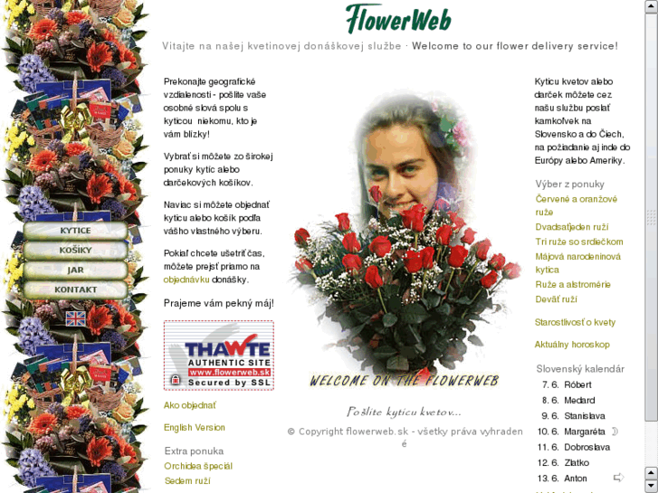 www.flowerweb.sk