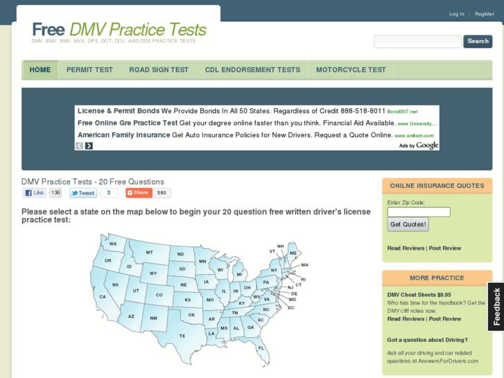 www.freedmvpracticetests.com