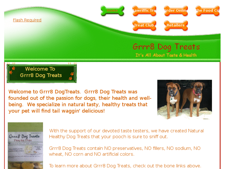 www.grrr8dogtreats.com