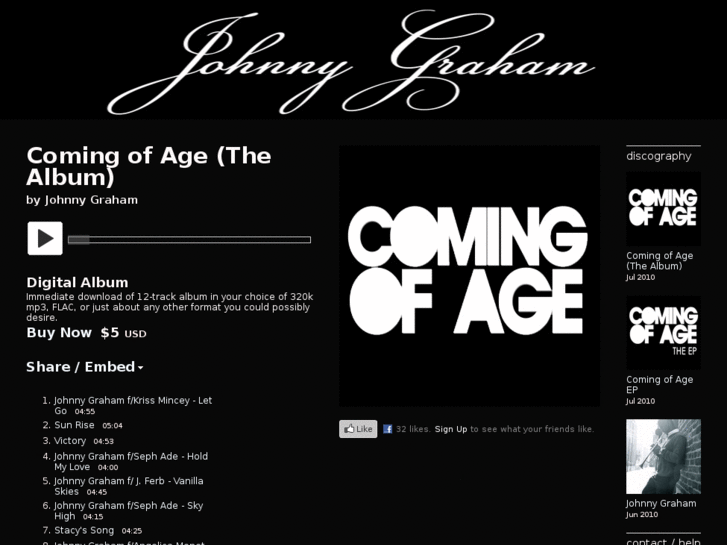 www.johnnygrahammusic.com