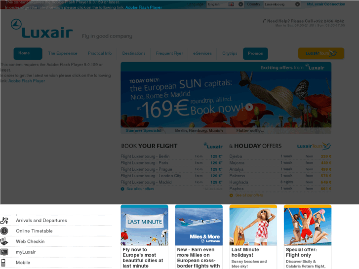 www.luxair.biz