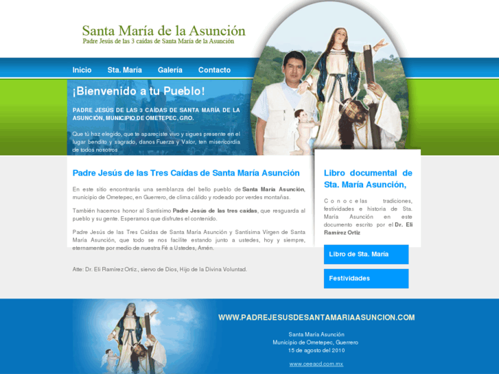 www.padrejesusdesantamariaasuncion.com