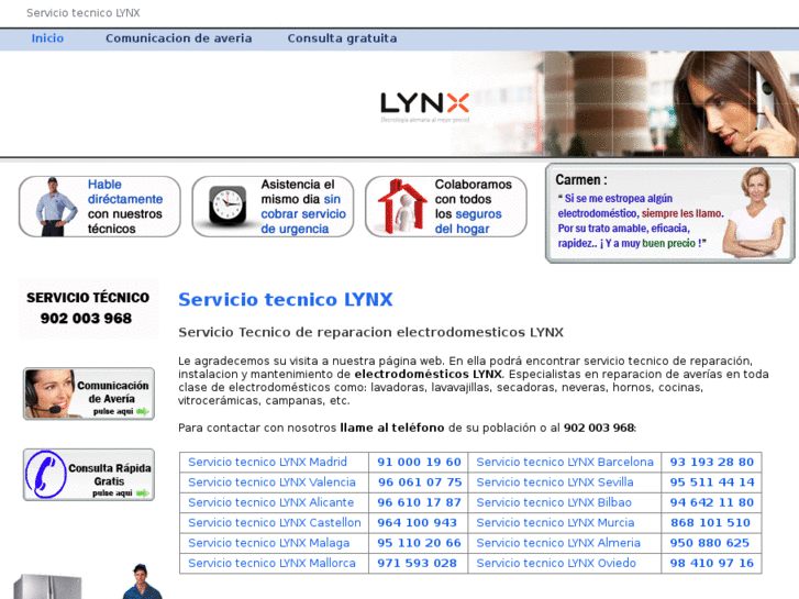 www.servicio-lynx.es