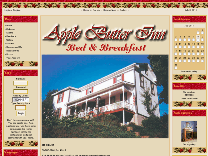 www.applebutterinn.net