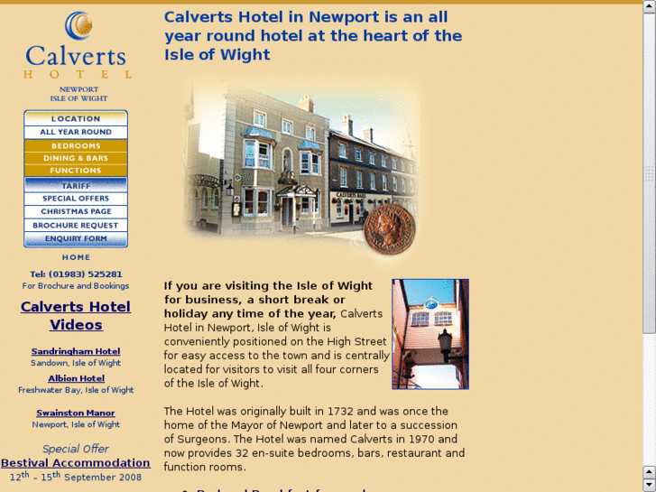 www.calvertshotel.biz