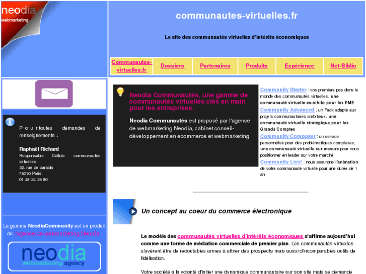 www.communautes-virtuelles.fr