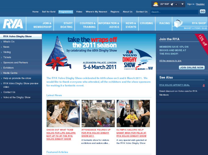 www.dinghysailingshow.org.uk