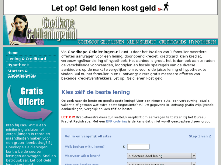 www.goedkopegeldleningen.nl