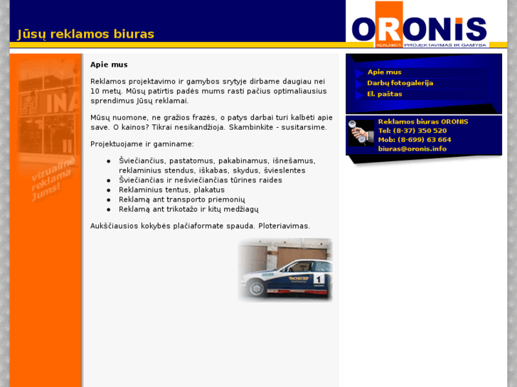 www.oronis.info