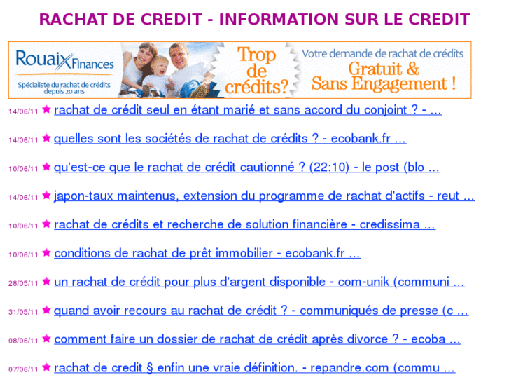 www.rachatcredit.info