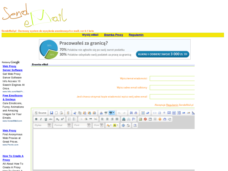 www.sendemail.pl