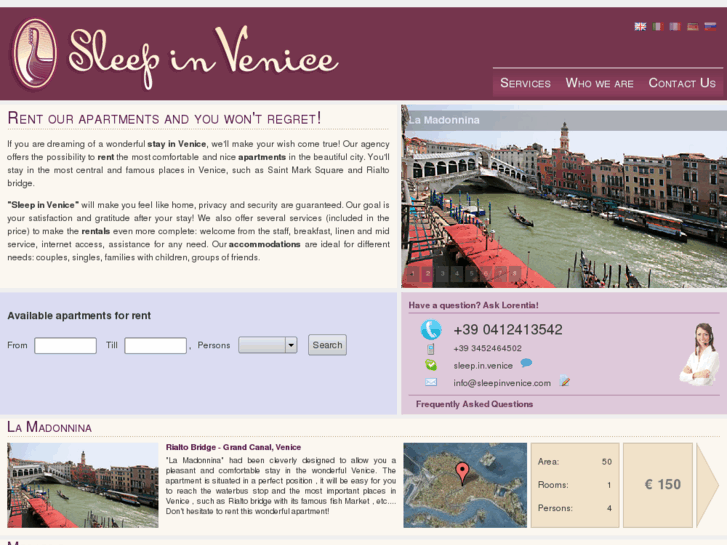 www.sleepinvenice.com