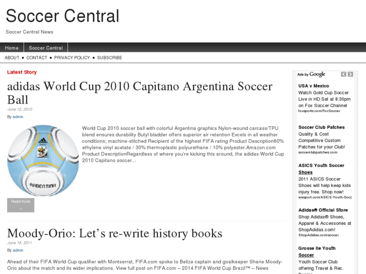 www.soccer-central.net