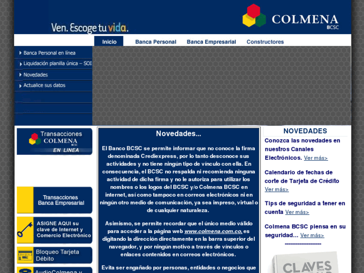 www.colmenasa.com