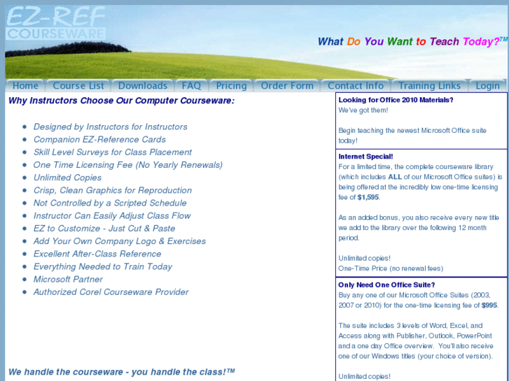 www.computercourseware.org