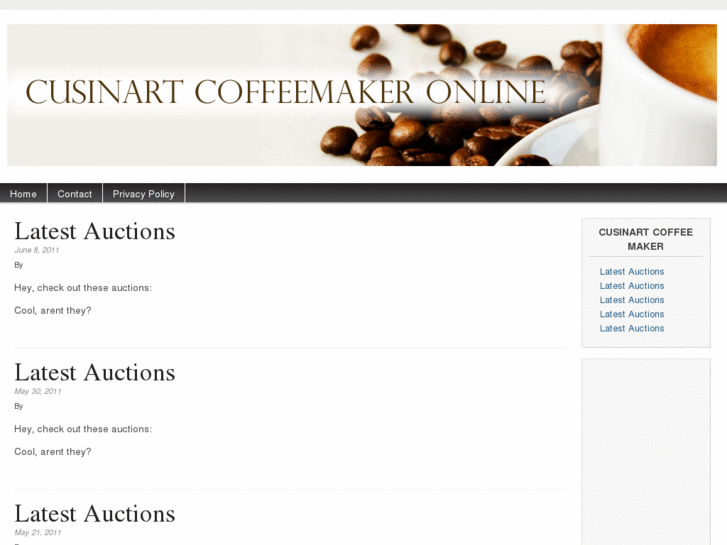 www.cuisinartcoffeemakeronline.com