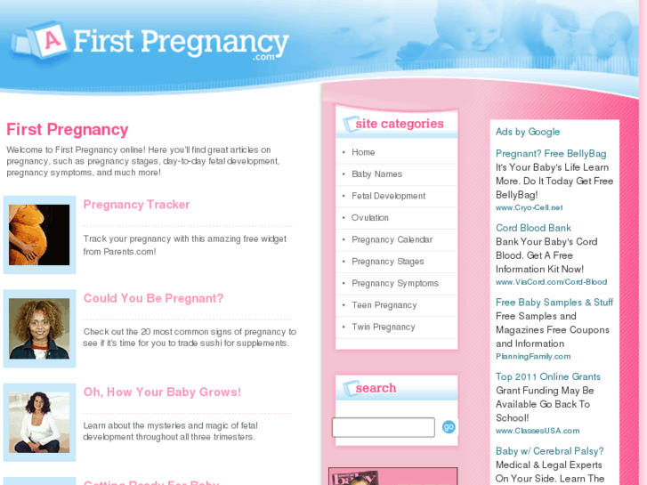 www.firstpregnancy.com