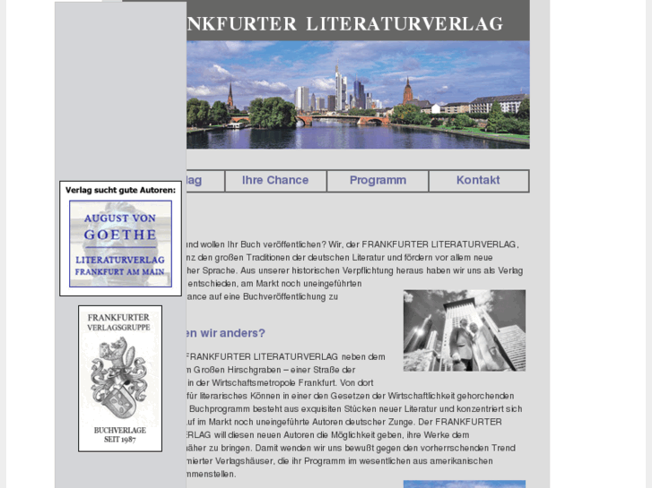 www.frankfurter-literaturverlag.de