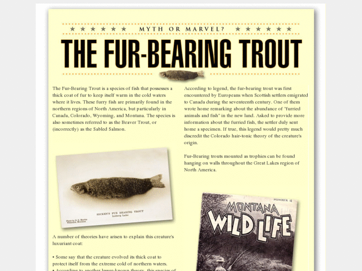 www.furbearingtrout.com