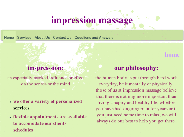 www.impression-massage.com