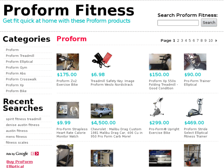 www.proformhomefitness.com