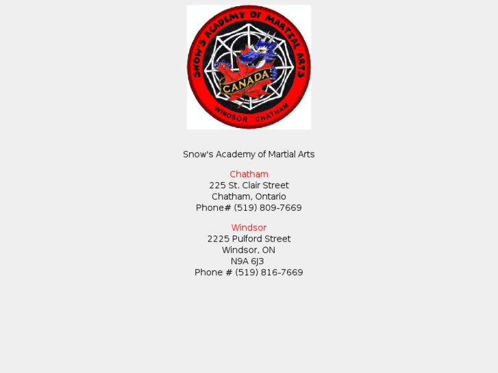 www.snowskarate.com