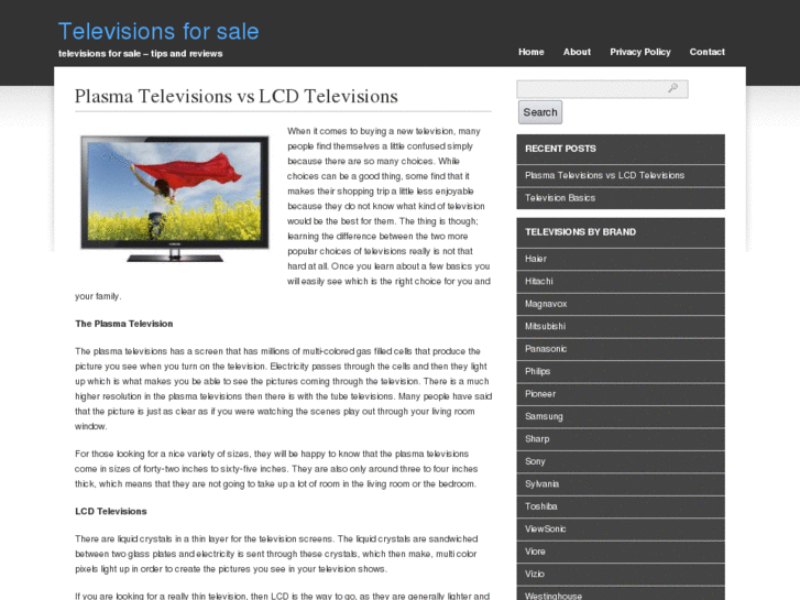 www.televisionsforsale.net