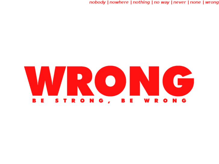 www.wr0ng.org