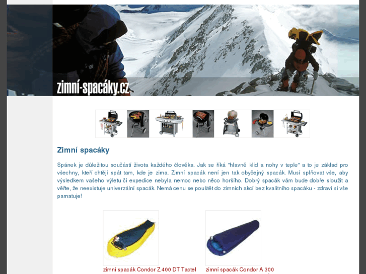 www.zimni-spacaky.cz