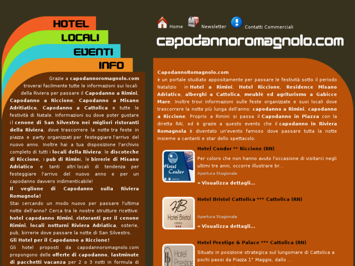 www.capodannoromagnolo.com