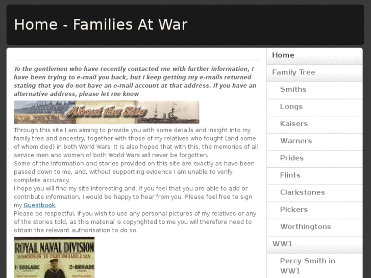 www.familiesatwar.co.uk