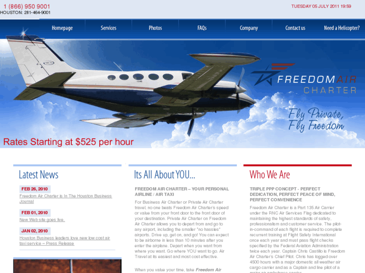 www.freedomaircharter.com