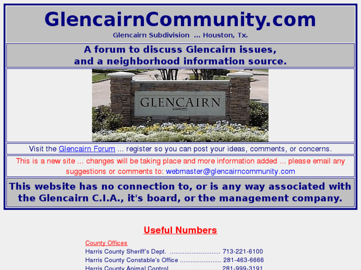 www.glencairncommunity.com