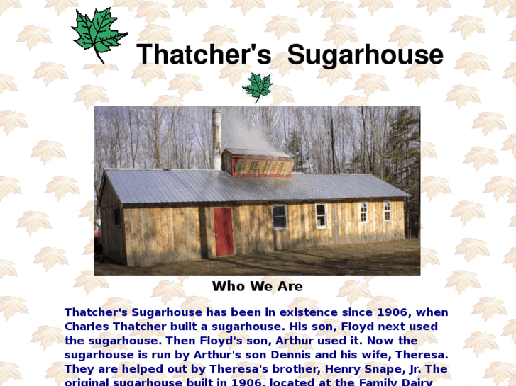 www.thatcherssugarhouse.com