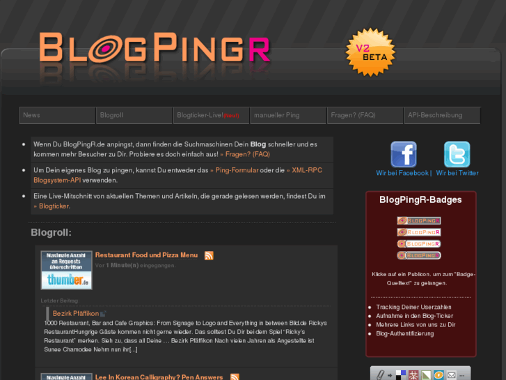 www.blogpingr.com