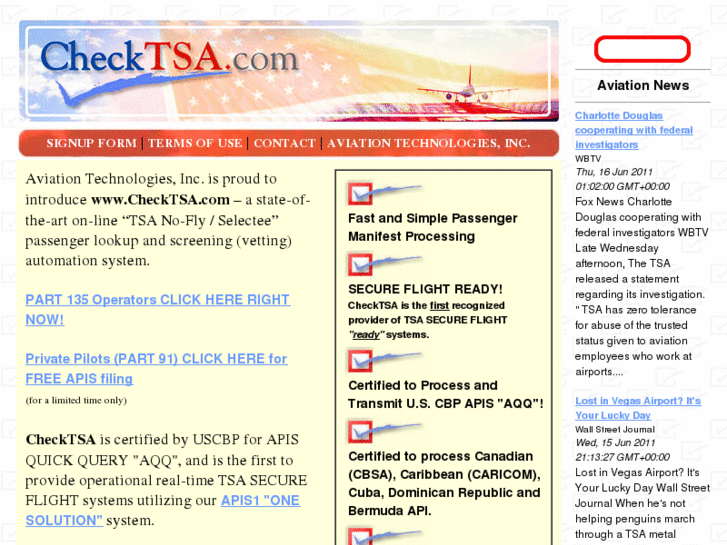 www.checktsa.com