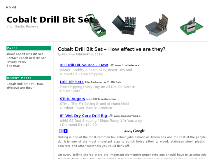 www.cobaltdrillbitset.com