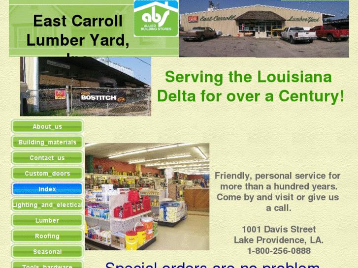 www.eastcarrolllumber.com