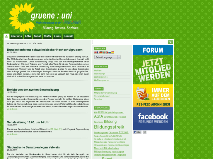 www.gruene-uni.net