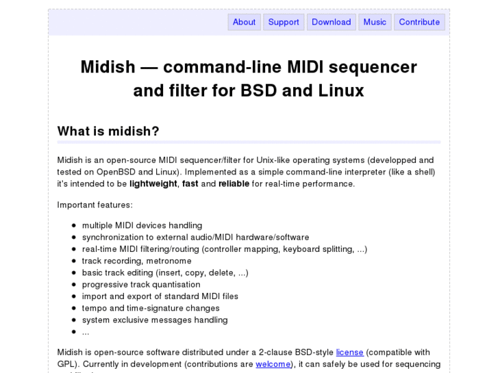 www.midish.org