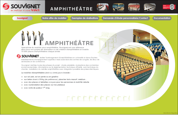 www.mobilier-amphitheatre.com