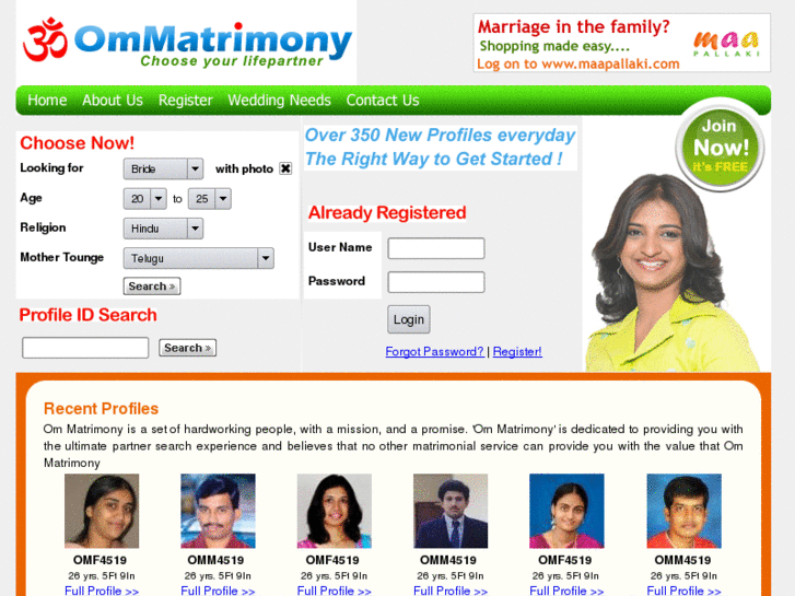 www.ommatrimony.com