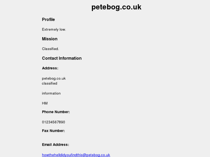 www.petebog.co.uk