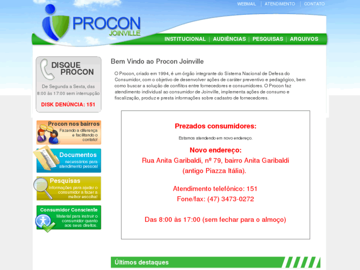 www.proconjoinville.com.br