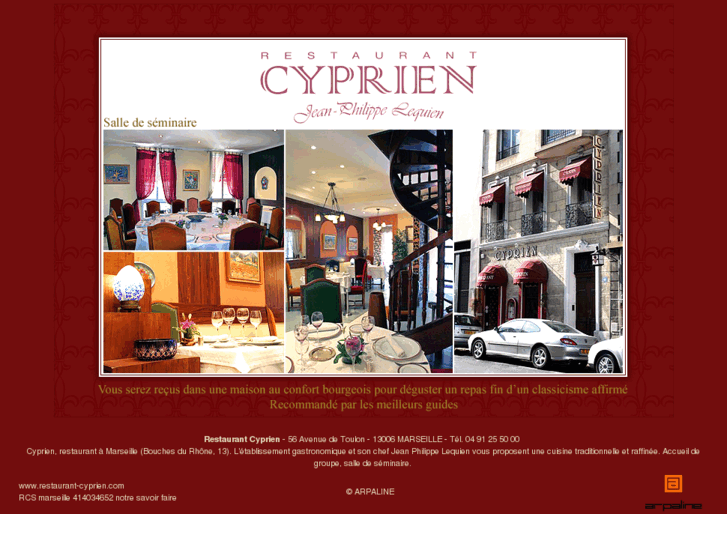 www.restaurant-cyprien.com