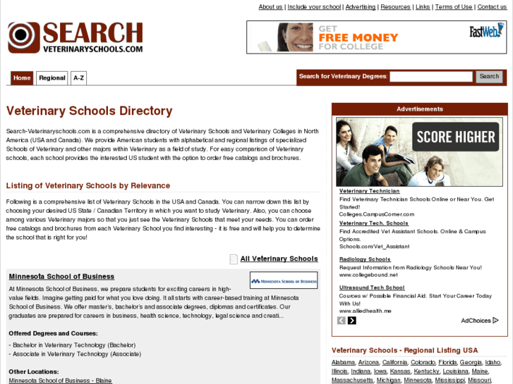 www.search-veterinaryschools.com