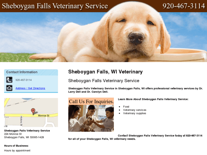 www.sheboyganfallsvet.com