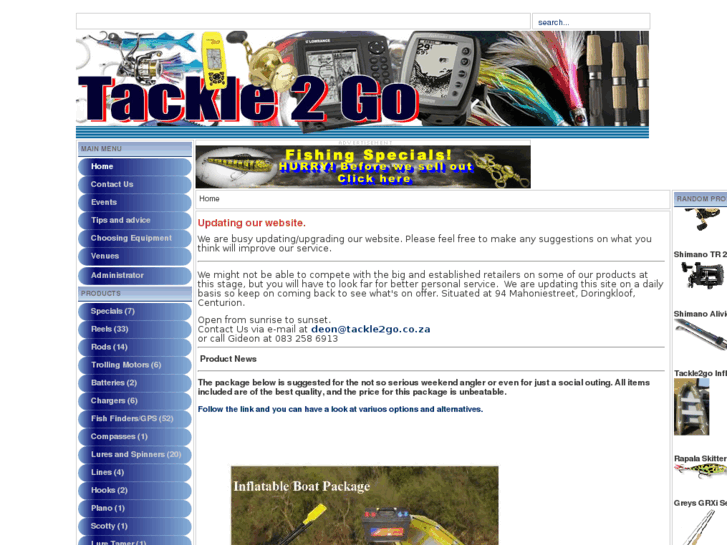 www.tackle2go.co.za