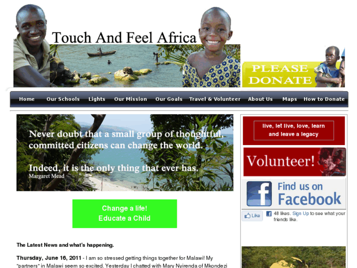 www.touchandfeelafrica.com