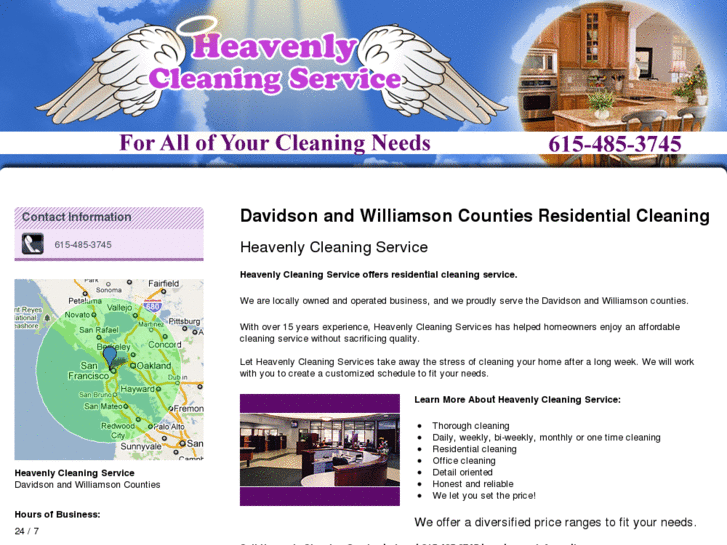 www.yourheavenlycleaningservice.com